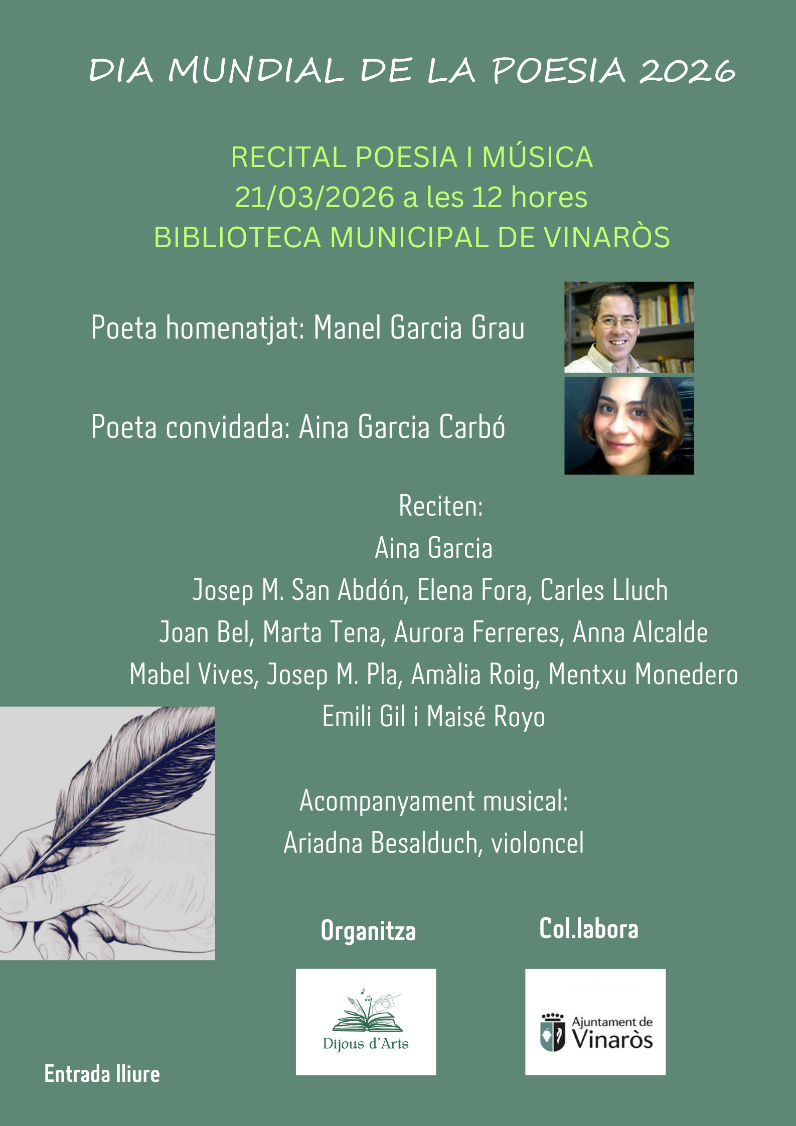 DIA MUNDIAL DE LA POESIA